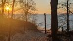 Sunset over Lake Michigan